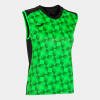 Joma Supernova III Sleeveless Shirt - Black / Fluor Green