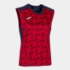 Joma Supernova III Sleeveless Shirt - Navy / Red