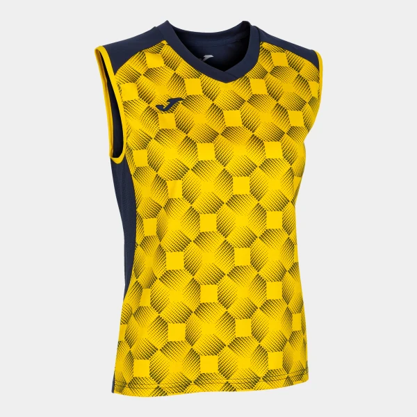 Joma Supernova III Sleeveless Shirt - Navy / Yellow