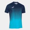 Joma Tiger IV Shirt - Fluor Turquoise / Navy