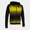 Joma Tiger V Zip-Up Hoodie - Black / Yellow