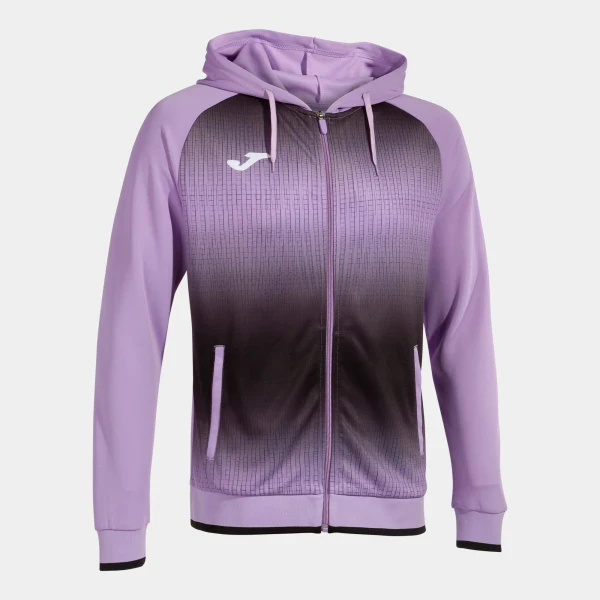 Joma Tiger V Zip-Up Hoodie - Purple / Black