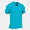 Joma Toletum IV Shirt - Fluor Turquoise / Navy