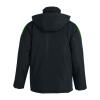 Joma Trivor Bench Jacket - Black / Green Fluor