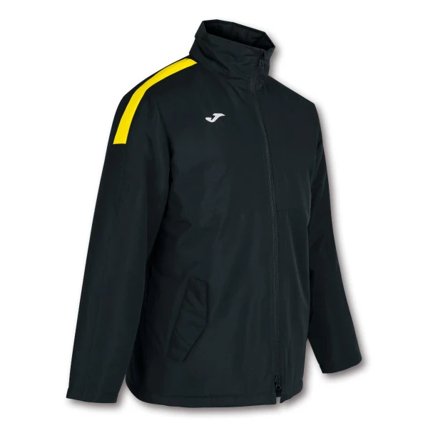 Joma Trivor Bench Jacket - Black / Yellow