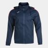 Joma Trivor Rain Jacket - Dark Navy / Red