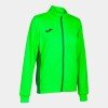 Joma Winner II Women's Full Zip Sweatshirt - Fluor Green