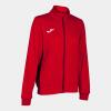 Joma Winner II Womens Full Zip - Red