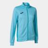 Joma Winner II Women's Full Zip Sweatshirt - Sky Blue