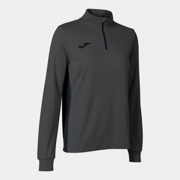 Joma Winner II Women's 1/4 Zip Sweatshirt - Anthracite