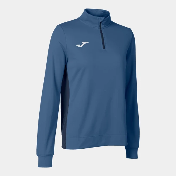 Joma Winner II Women's 1/4 Zip Sweatshirt - Blue