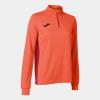 Joma Winner II Women's 1/4 Zip Sweatshirt - Fluor Orange