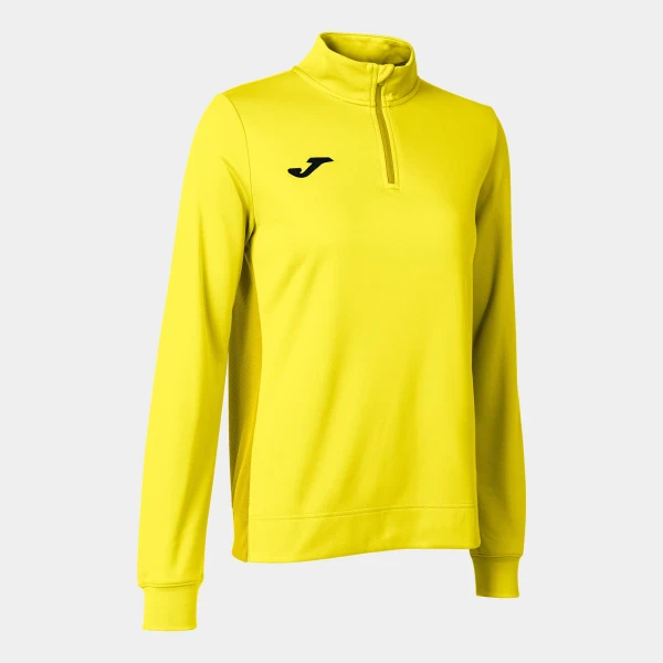 Joma Winner II Women's 1/4 Zip Sweatshirt - Yellow