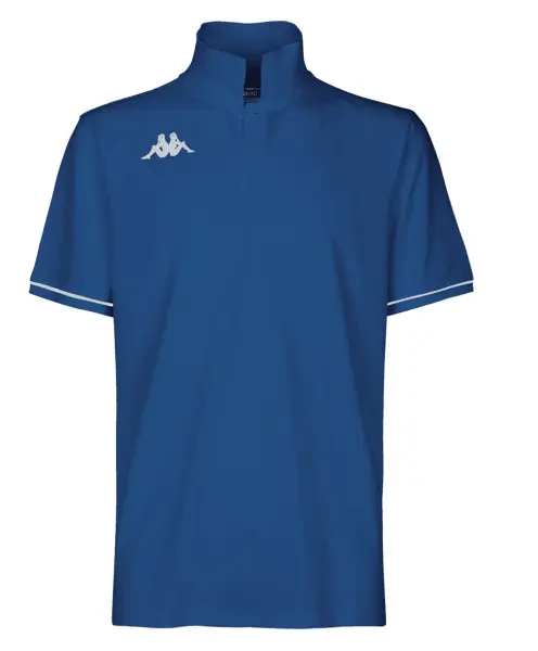 Kappa Barli Polo Shirt - Blue Sapphire / White