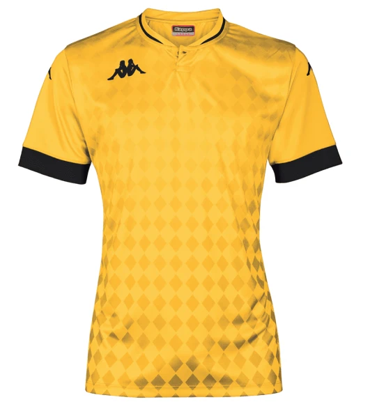 Kappa Bofi Active Jersey - Yellow Chrome / Black