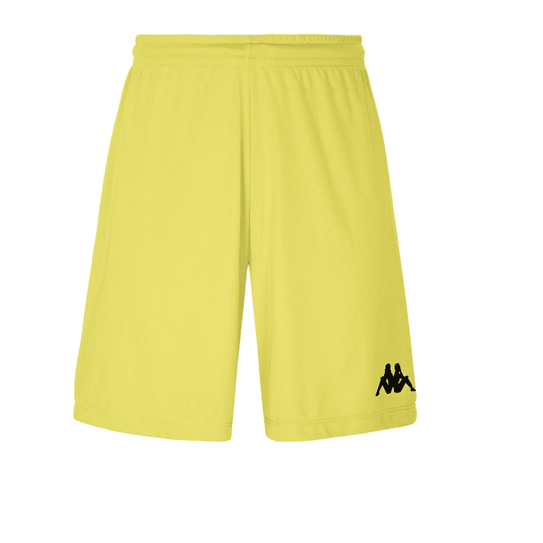 Yellow kappa shorts sale