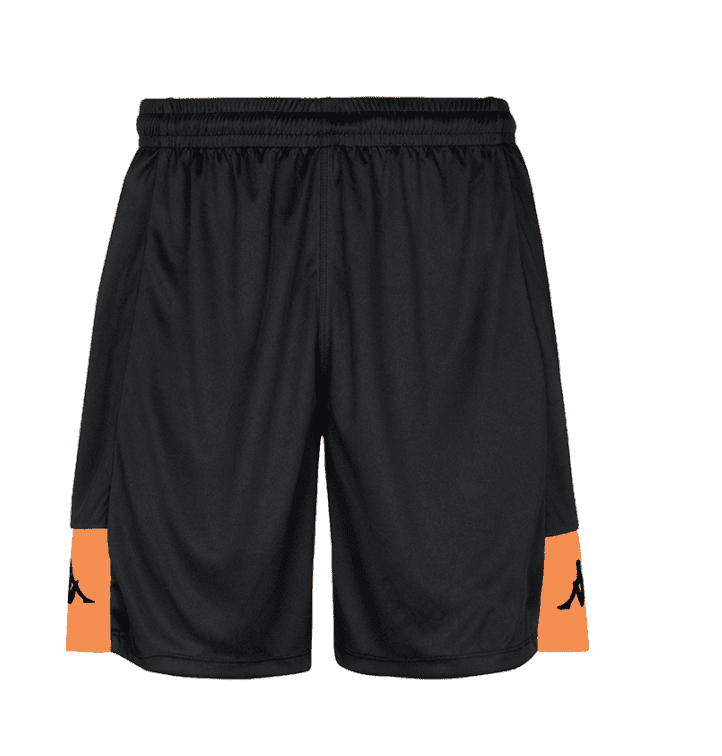 Orange kappa shorts sale