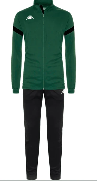 Kappa Dalcito Tracksuit - Green / Black