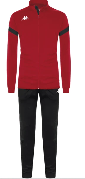 Kappa Dalcito Tracksuit - Red / Black