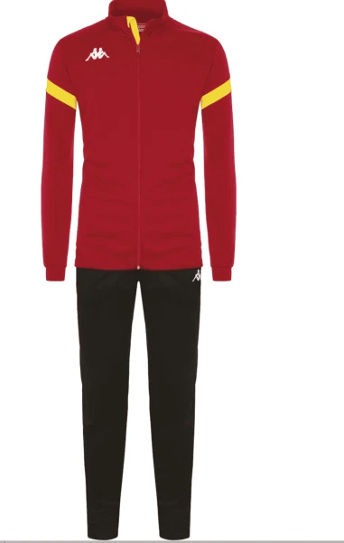 Kappa Dalcito Tracksuit - Red / Yellow