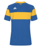 Kappa Dareto Active Jersey - Blue Sapphire / Yellow Chrome