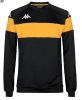 Kappa Dido Sweatshirt - Black / Yellow Chrome