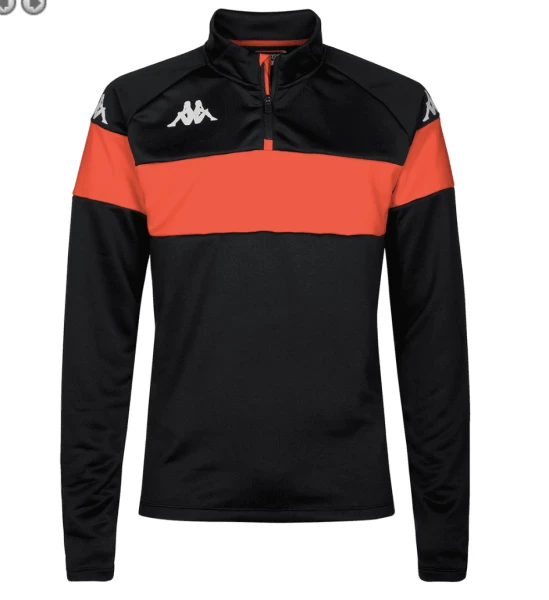 Kappa Dovare Sweatshirt - Black / Orange