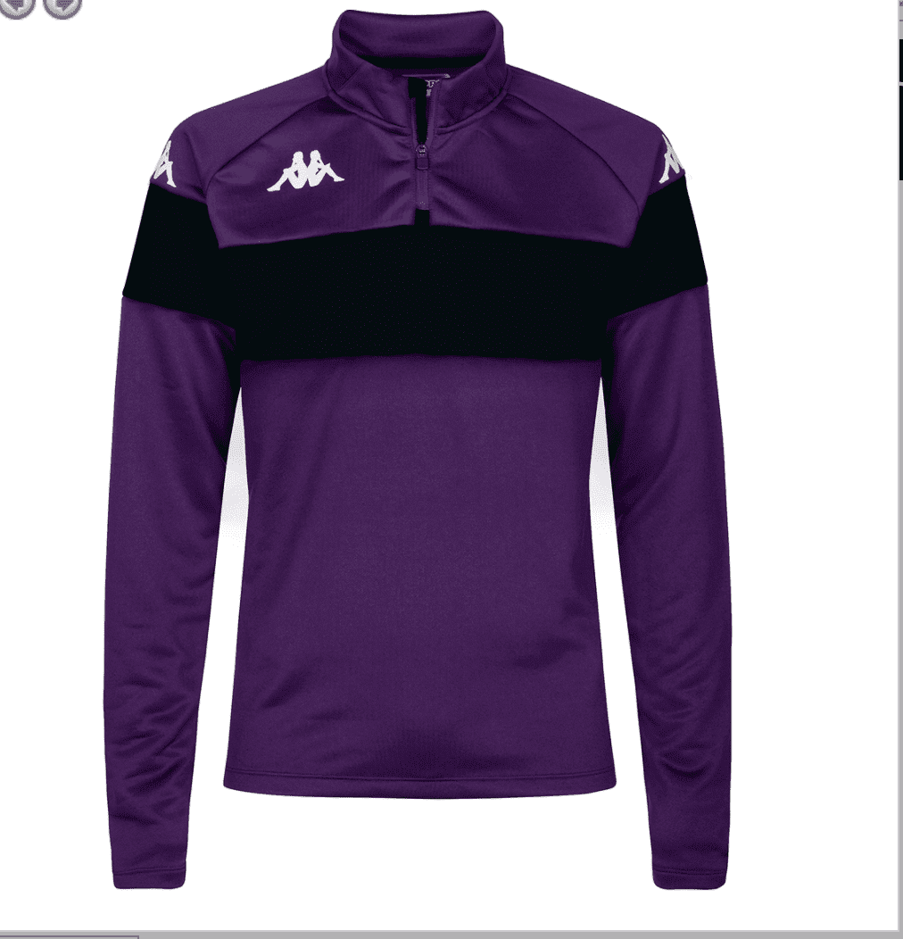 Black and best sale purple kappa shirt