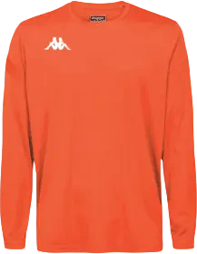 Kappa Dovol Active L/S Jersey - Orange Flame