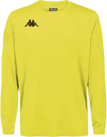 Kappa Dovol Active L/S Jersey - Yellow Fluo