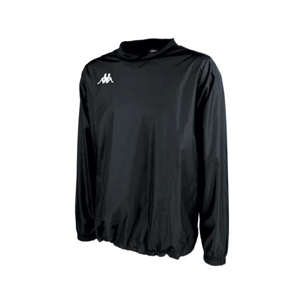 Kappa Gaggio Windbreaker Sweat Top - Black