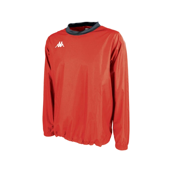 Kappa Gaggio Windbreaker Sweat Top - Red