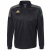 Kappa Gassolo 1/4 Zip Sweatshirt - Black / Dark Grey