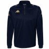 Kappa Gassolo 1/4 Zip Sweatshirt - Blue Marine