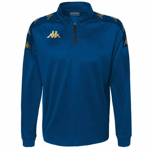 Kappa Gassolo 1/4 Zip Sweatshirt - Blue Sapphire / Blue Md Cobalt