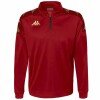 Kappa Gassolo 1/4 Zip Sweatshirt - Red / Red Dark Dahlia