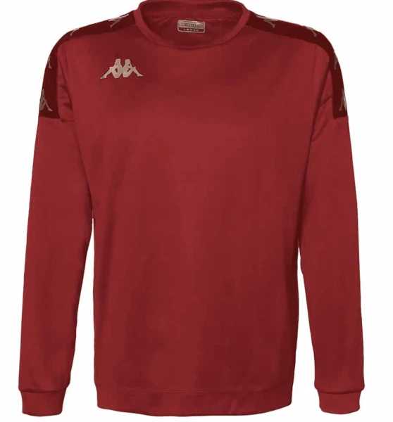 Kappa Gaverno Sweatshirt - Red / Red Dk Dahlia