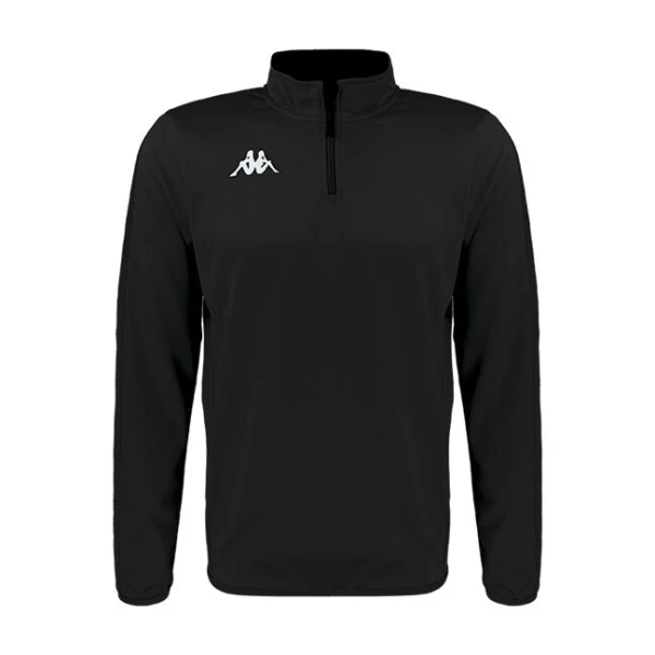 Kappa Tavole 1/4 Zip Sweatshirt - Black