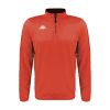 Kappa Tavole 1/4 Zip Sweatshirt - Red