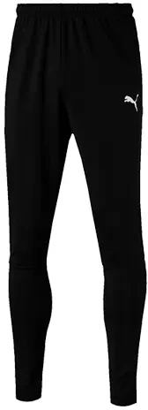 Puma Liga Training Pant Pro - Black/White logo - Large (end of line)