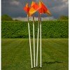 Mitre Foldable Corner Pole & Flag Set (Set of 4)