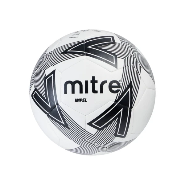 Mitre Impel Training Football - White / Black