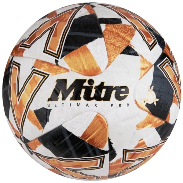 Mitre Ultimax Pro 23 - White/Gold/Black - (Size 5 only)