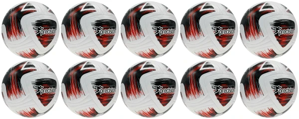 10 Multi-Buy Precision Nueno FIFA Pro Match Football - Size 4