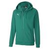 Puma teamGOAL Casuals Full Zip Hoodie - Pepper green