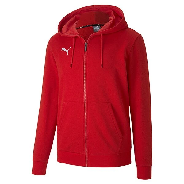 Puma teamGOAL Casuals Full Zip Hoodie Puma Red