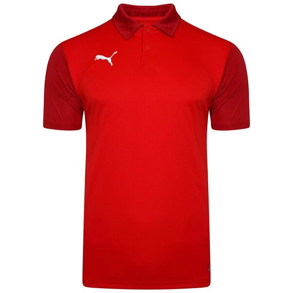 Puma Goal Sideline Polo Shirt - Puma Red / Chilli Red