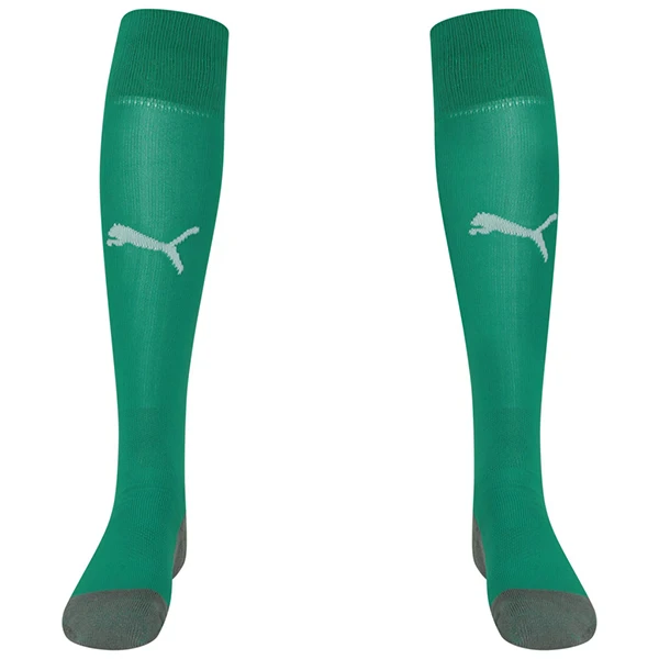 Puma Liga Core Sock Pepper Green White Total Football Direct