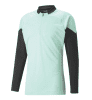 Puma Team Cup Training 1/4 zip Top - 2023 - Electric Peppermint / Puma Black