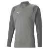 Puma Team Cup Training 1/4 zip Top - 2023 - Flat Medium Gray